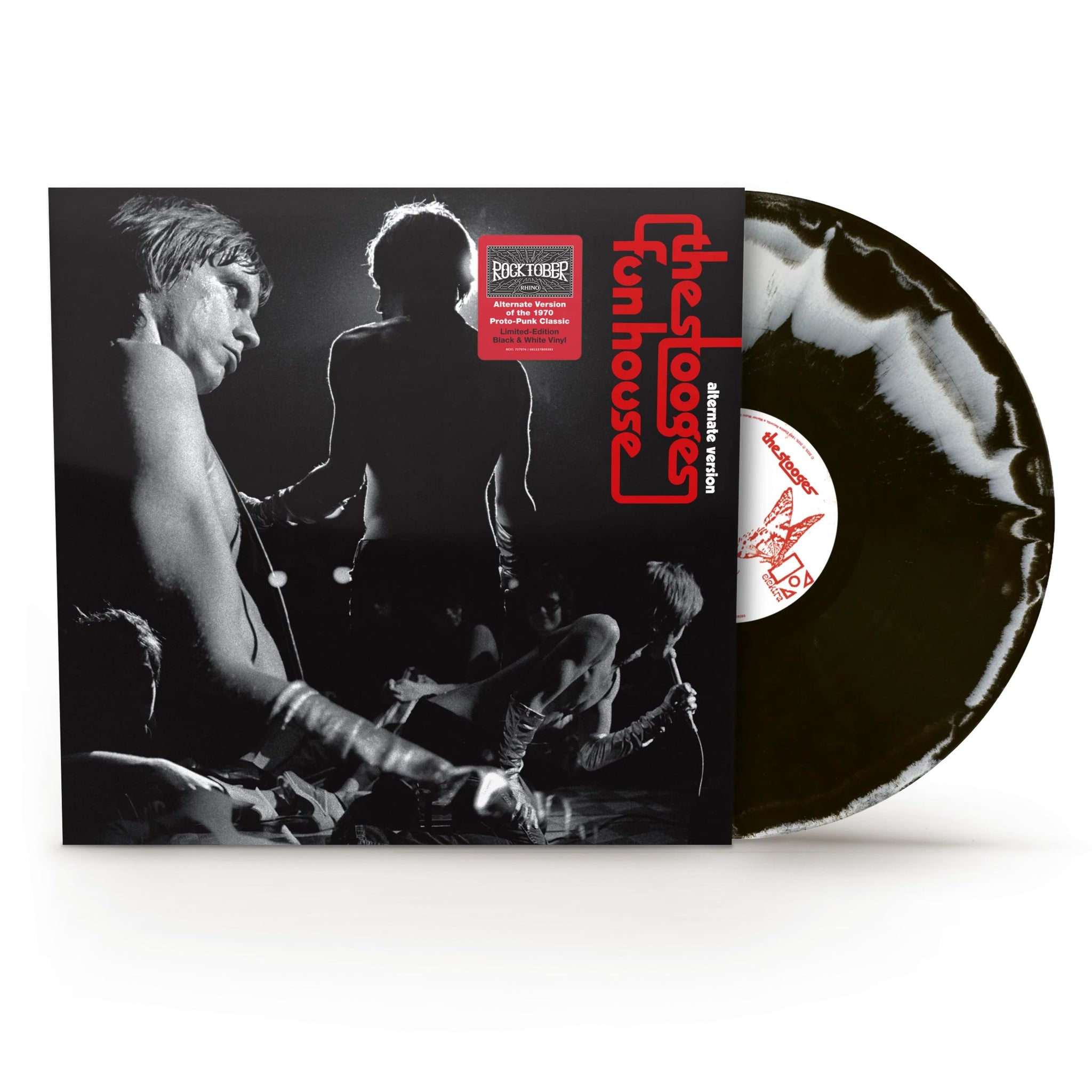 Stooges - Fun House: Alternate Version (Ltd. Ed. Black & White vinyl) - Vinyl - New