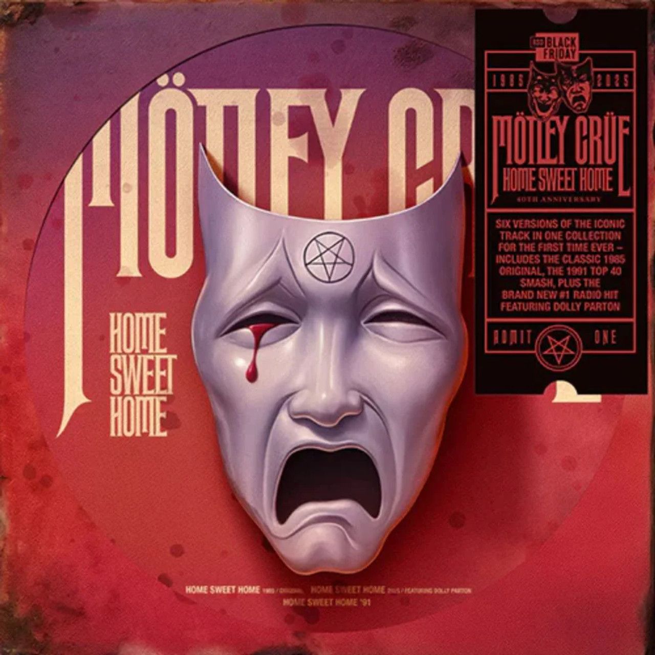 Motley Crue - Home Sweet Home (40th Anniversary 12" EP Picture Disc) (2025 RSD Black Friday LTD ED) - Vinyl - New