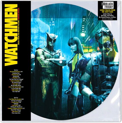 Various Artists - Watchmen: Music From The Motion Picture (O.S.T.) (Picture Disc) (2025 RSD Black Friday LTD ED) - Vinyl - New