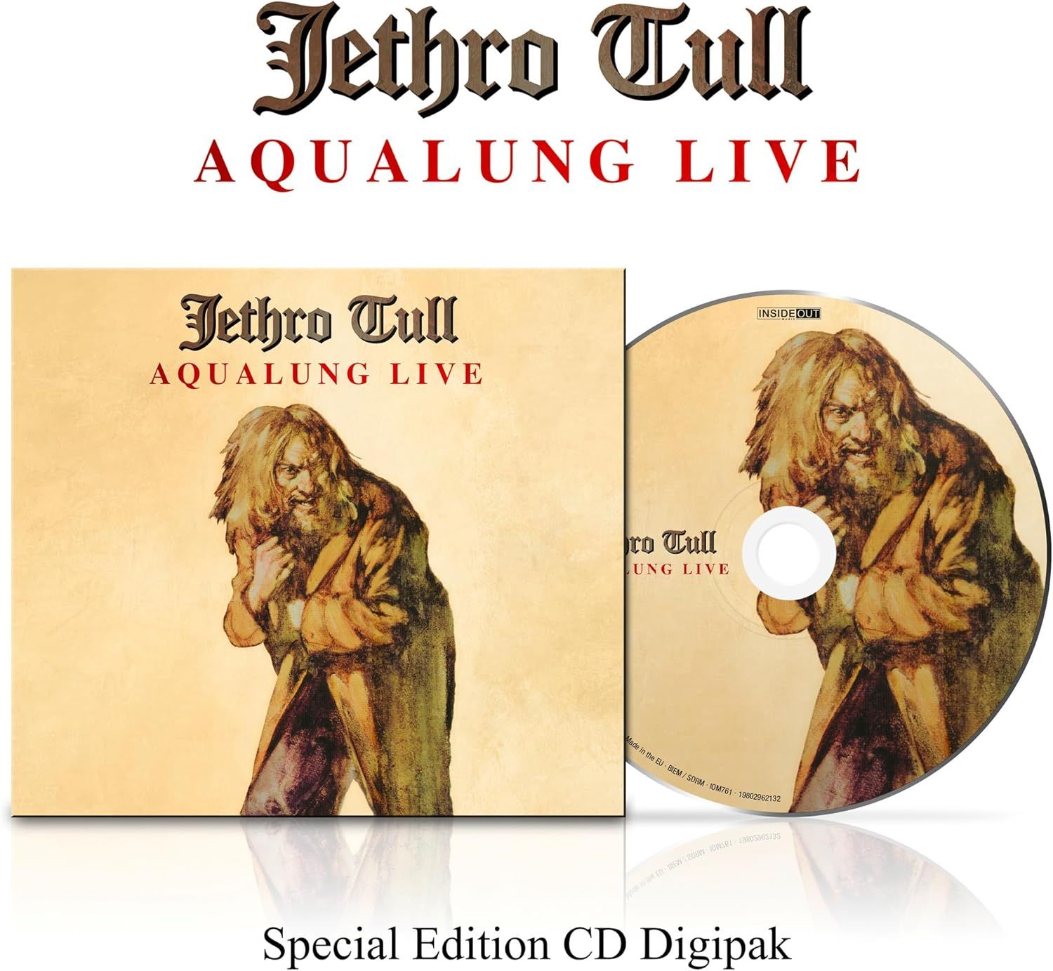 Jethro Tull - Aqualung Live (2025 remastered digipak reissue) - CD - New