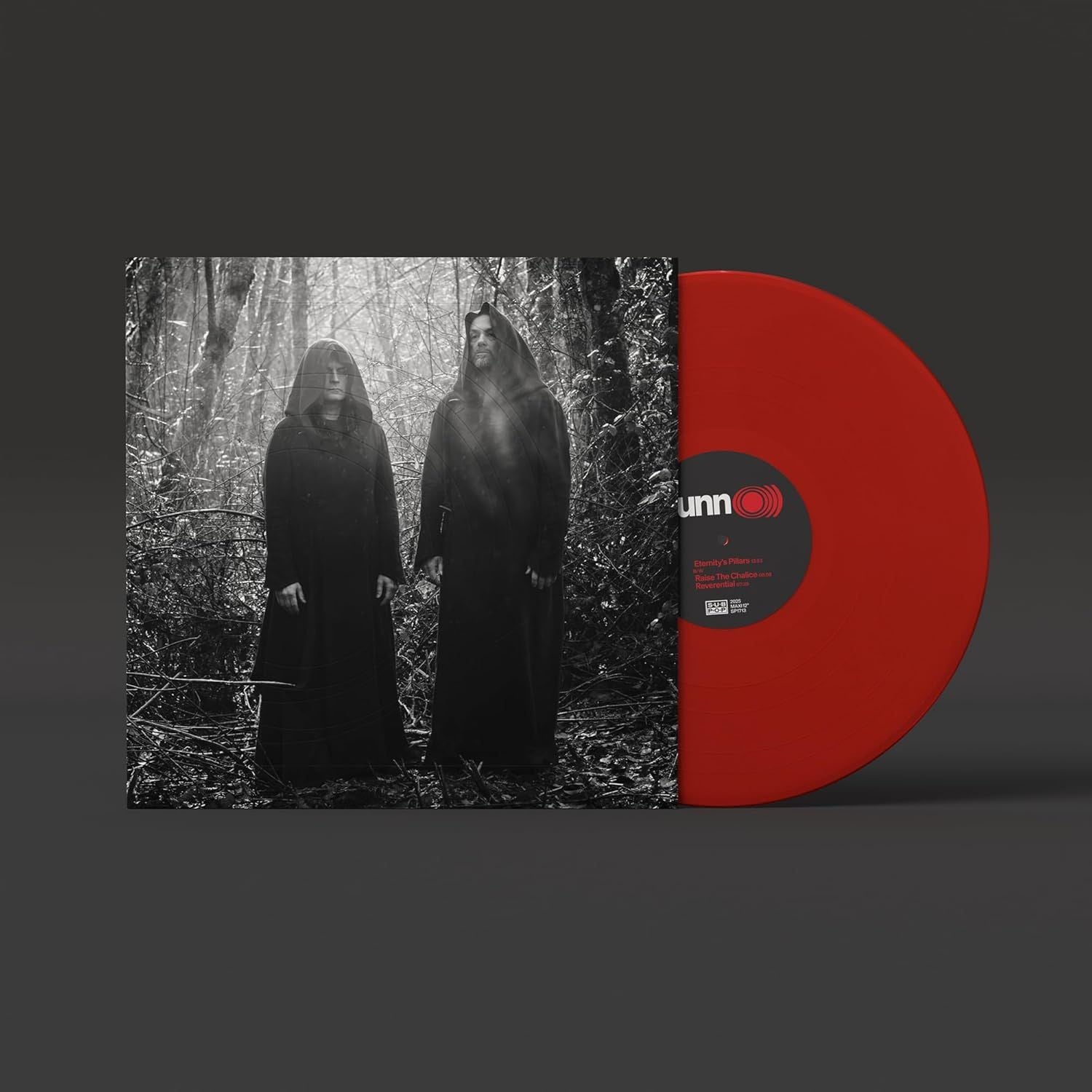Sunn O - Eternity's Pillars (12" EP Loser Ed. Opaque Red vinyl) - Vinyl - New
