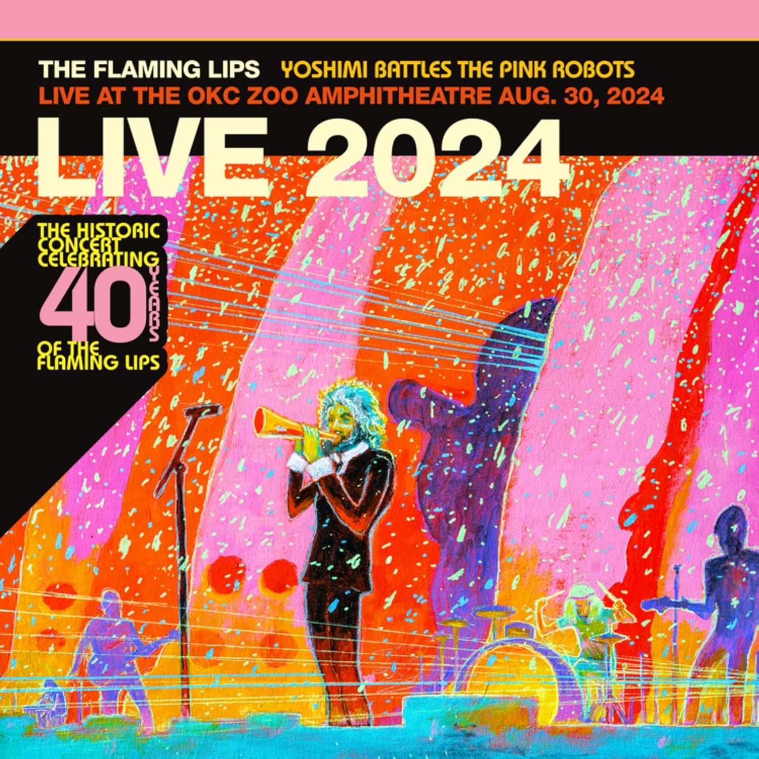 Flaming Lips - Yoshimi Battles The Pink Robots: Live At The OKC Zoo Amphitheatre Aug. 30, 2024 - CD - New