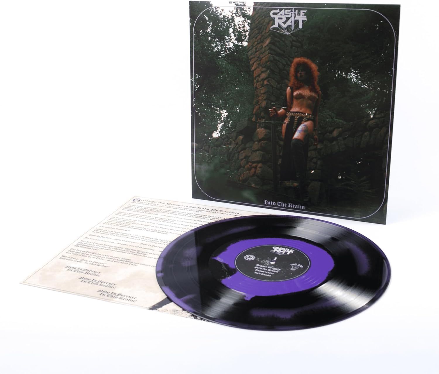 Castle Rat - Into The Realm (2025 Purple & Black vinyl reissue) - Vinyl - New