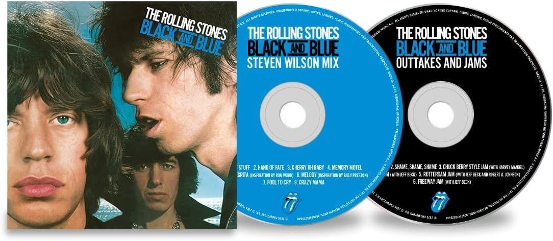 Rolling Stones - Black And Blue (2025 Deluxe Ed. 2CD Steven Wilson stereo mix reissue with 6 bonus tracks) - CD - New
