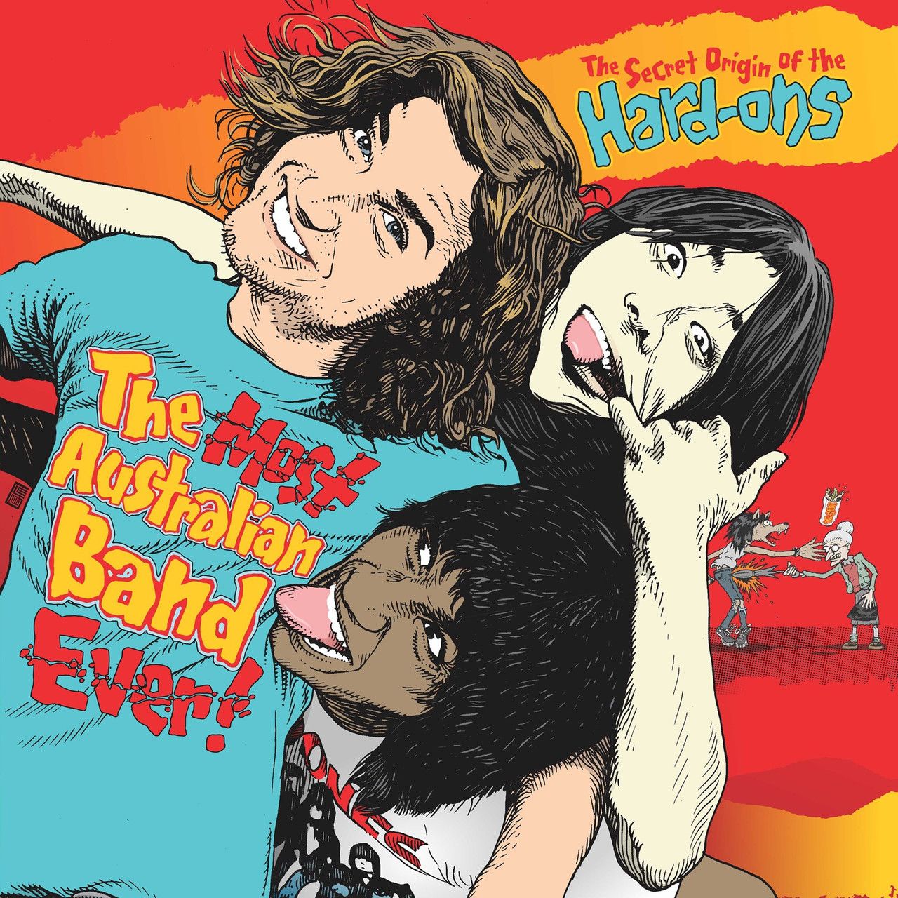 Hard-Ons - Most Australian Band Ever, The (OST) (Blue Vinyl 100 printed) - Vinyl -New