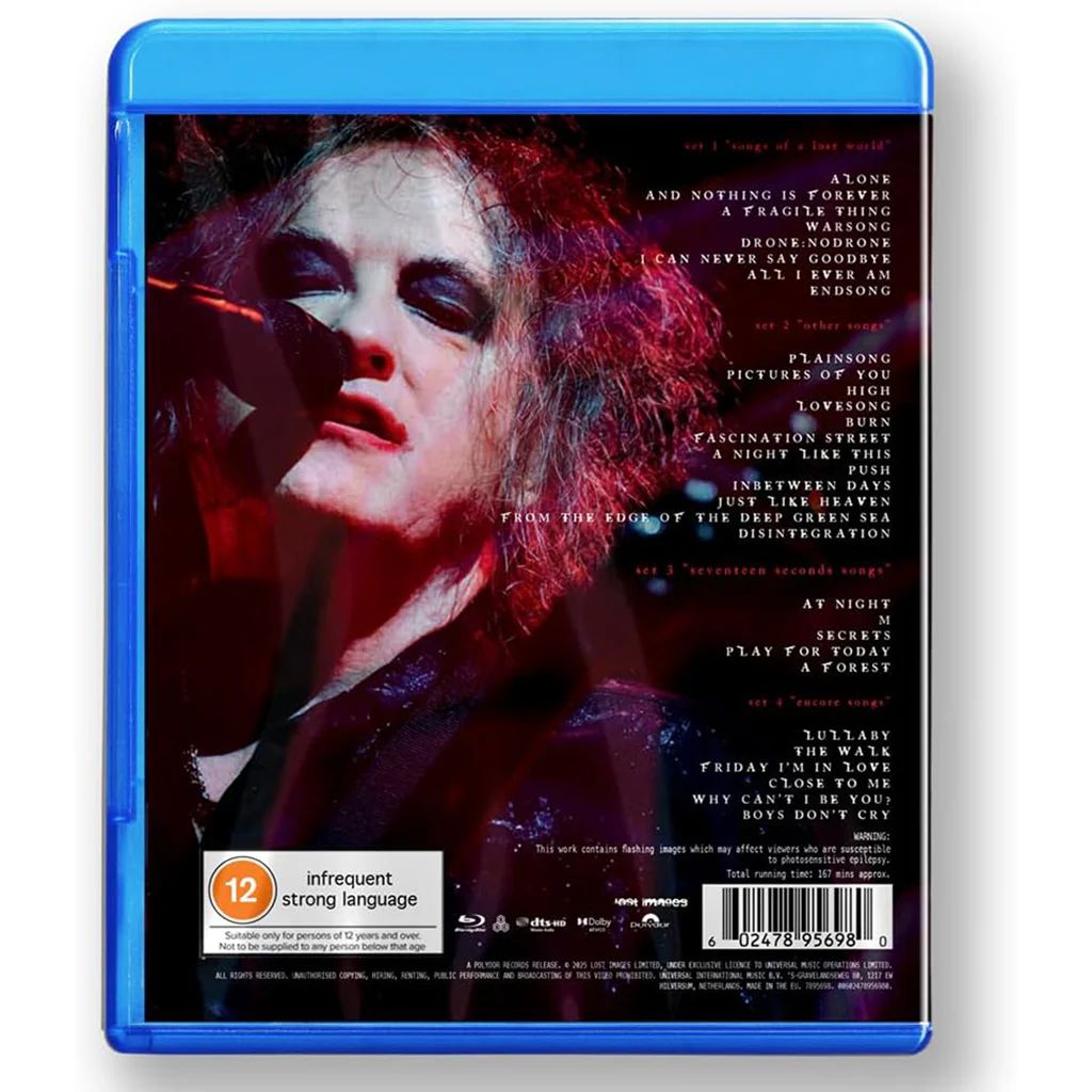 Cure - Show Of A Lost World, The: Troxy Live 2024 (RA/B/C) - Blu-Ray - Music