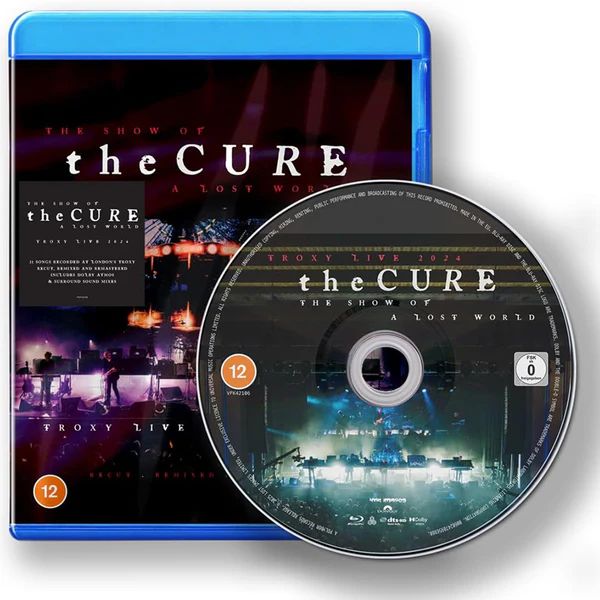 Cure - Show Of A Lost World, The: Troxy Live 2024 (RA/B/C) - Blu-Ray - Music