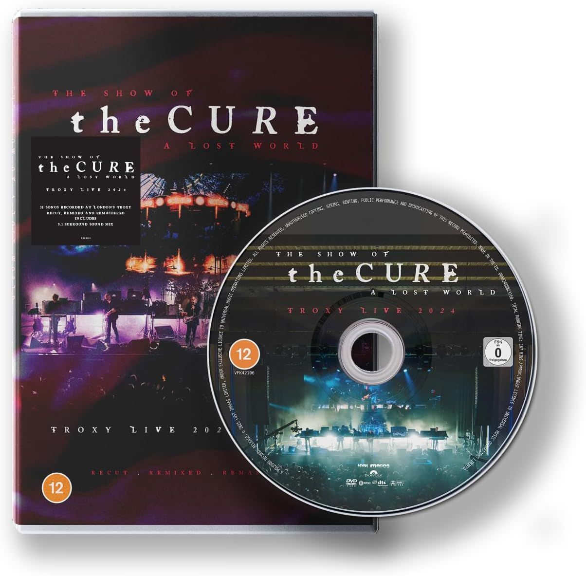 Cure - Show Of A Lost World, The: Troxy Live 2024 (R0) - DVD - Music
