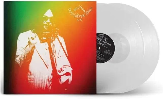 Young, Neil - Tonight's The Night 50 (Ltd. Ed. 50th Anniversary 2025 2LP Indie Exclusive Clear vinyl gatefold reissue with 6 bonus tracks) - Vinyl - New