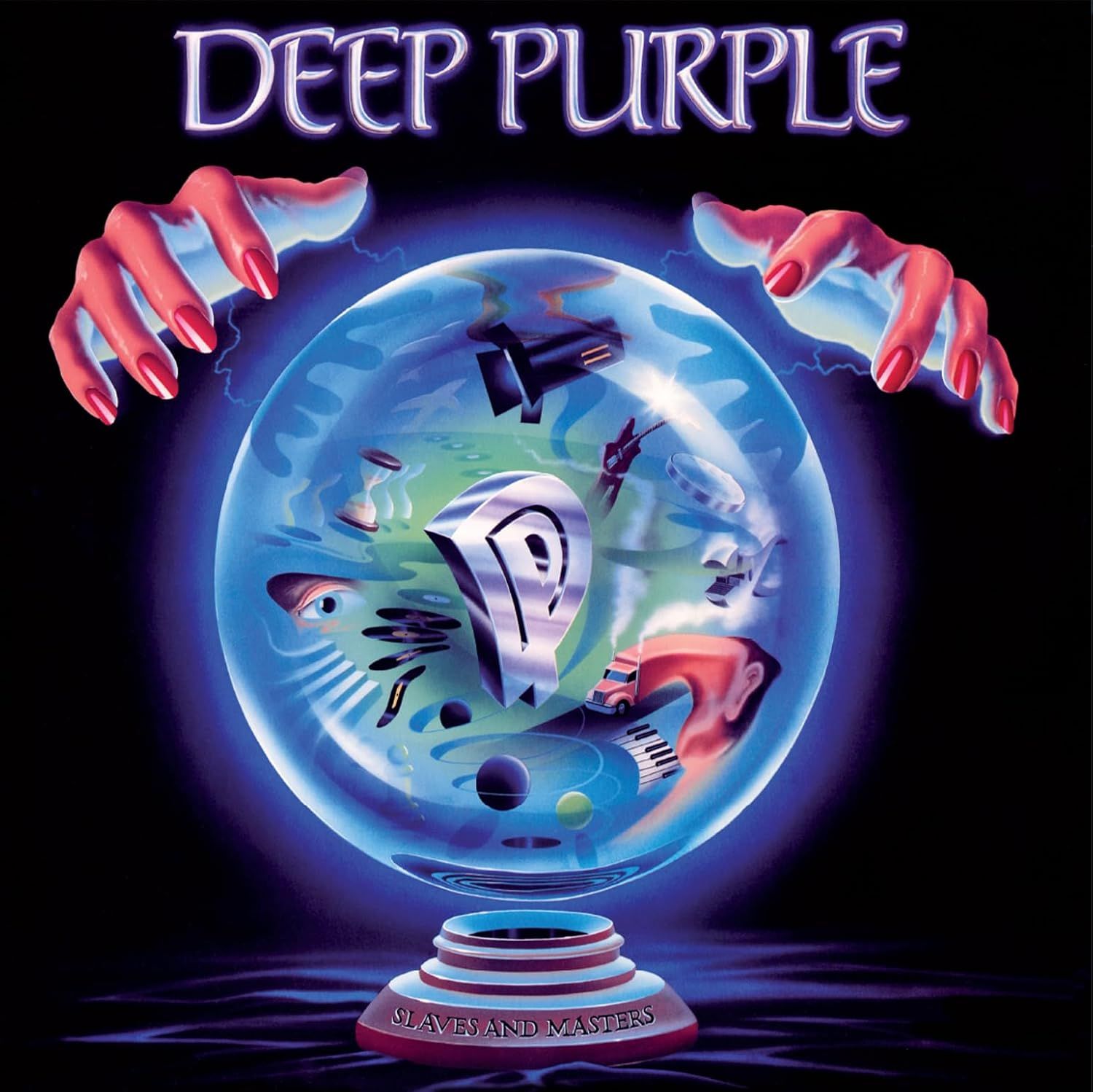 Deep Purple - Slaves And Masters (Ltd. 35th Anniversary Ed. 2025 180g Translucent Blue & Purple Marbled vinyl reissue - numbered ed. of 2000) - Vinyl - New