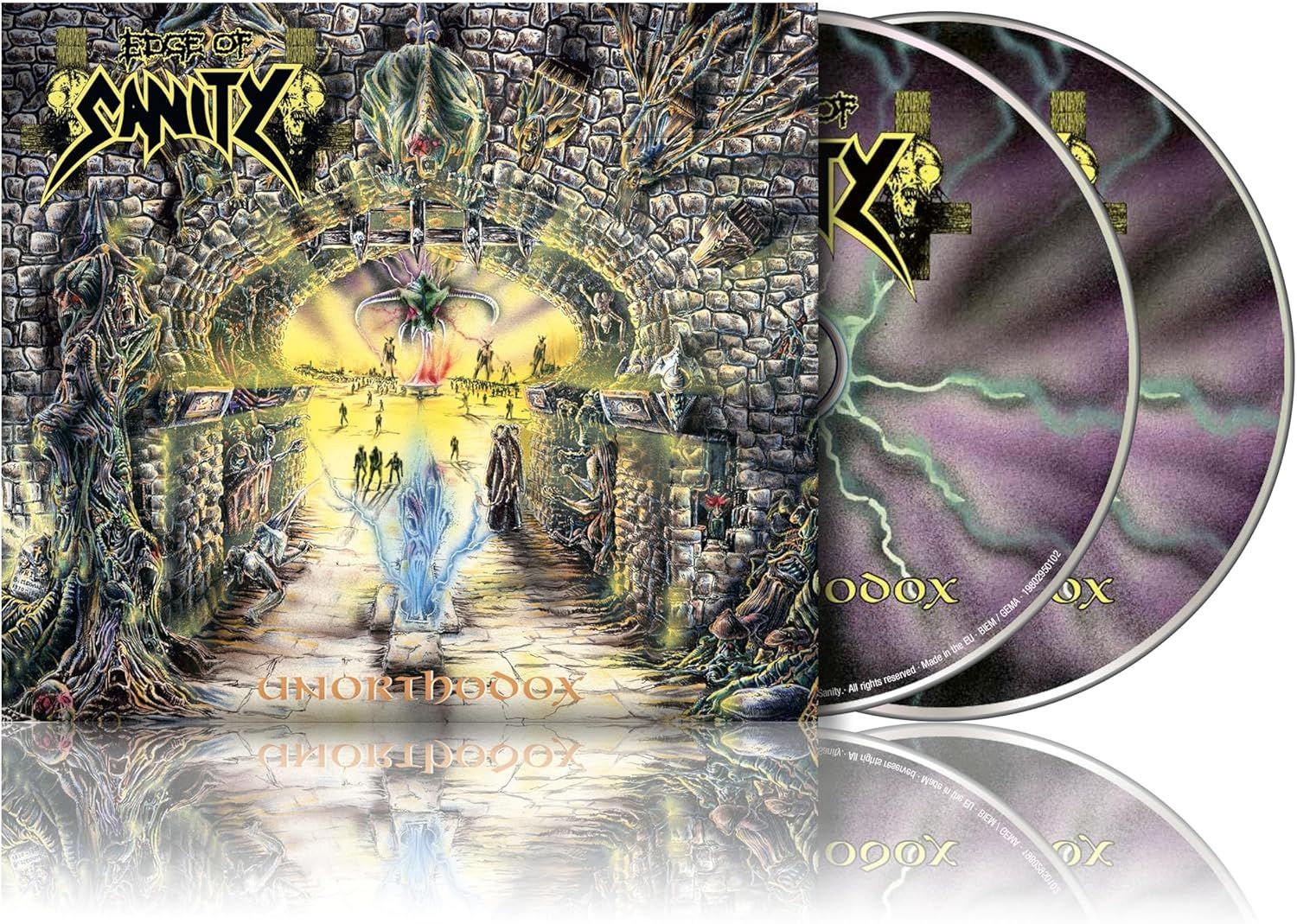 Edge Of Sanity - Unorthodox (Ltd. Deluxe Ed. 2025 2CD remastered reissue with slipcase) - CD - New