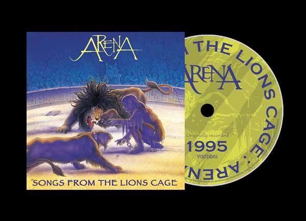 Arena - Songs From The Lions Cage (2025 remastered digipak reissue) - CD - New