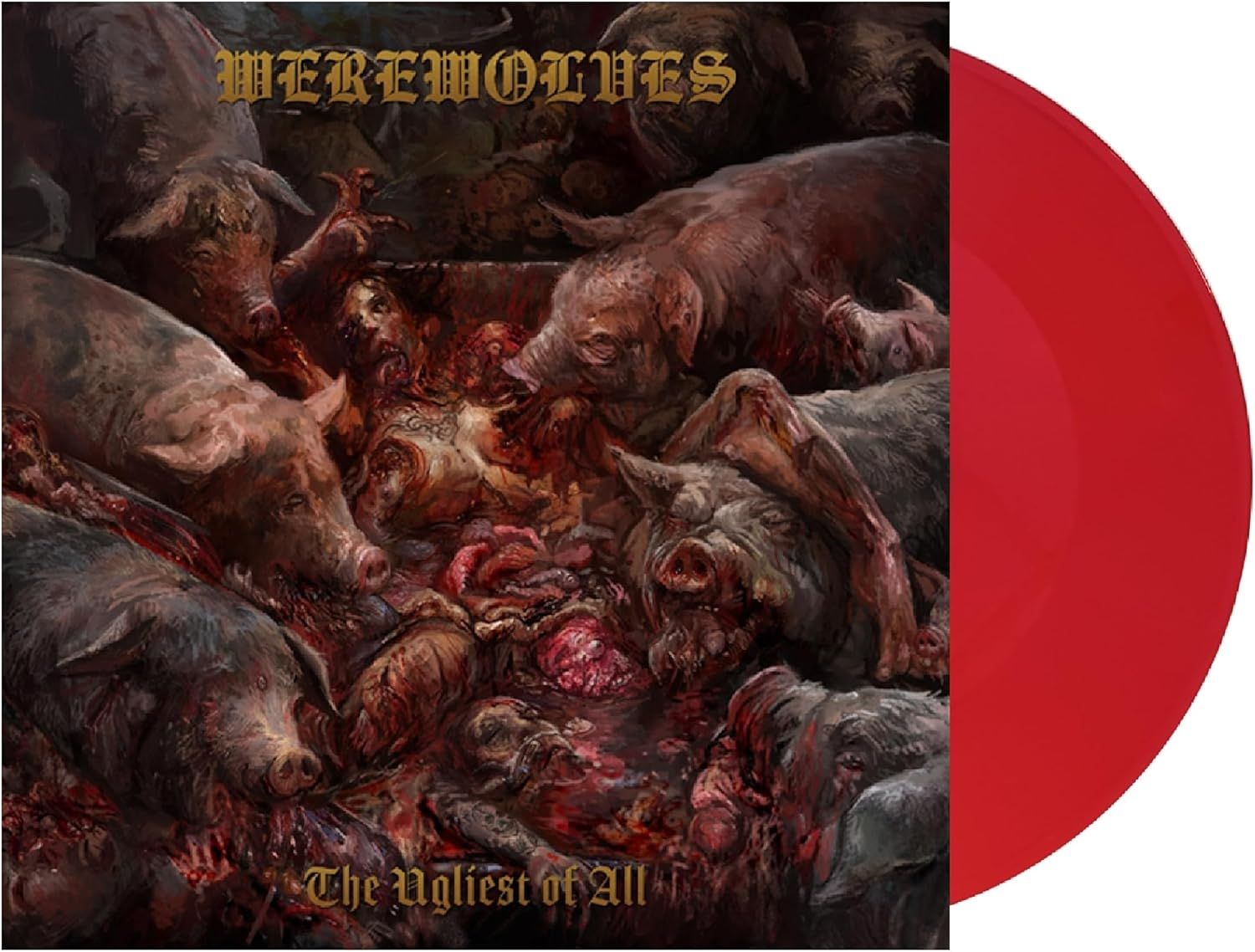 Werewolves - Ugliest Of All, The (Red vinyl gatefold) - Vinyl - New