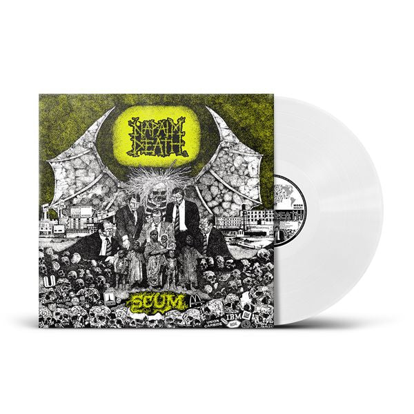 Napalm Death - Scum (Ltd. Ed. 2025 White vinyl reissue) - Vinyl - New