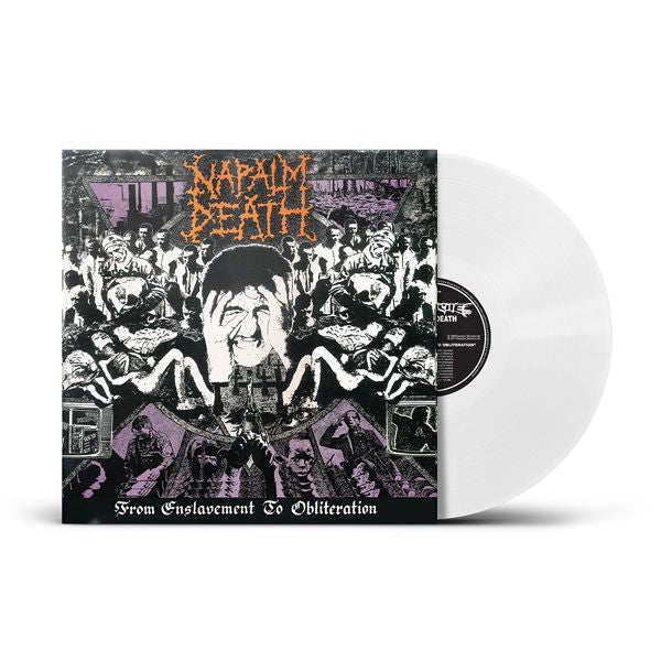 Napalm Death - From Enslavement To Obliteration (Ltd. Ed. 2025 White vinyl reissue) - Vinyl - New