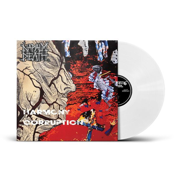 Napalm Death - Harmony Corruption (Ltd. Ed. 2025 White vinyl reissue) - Vinyl - New