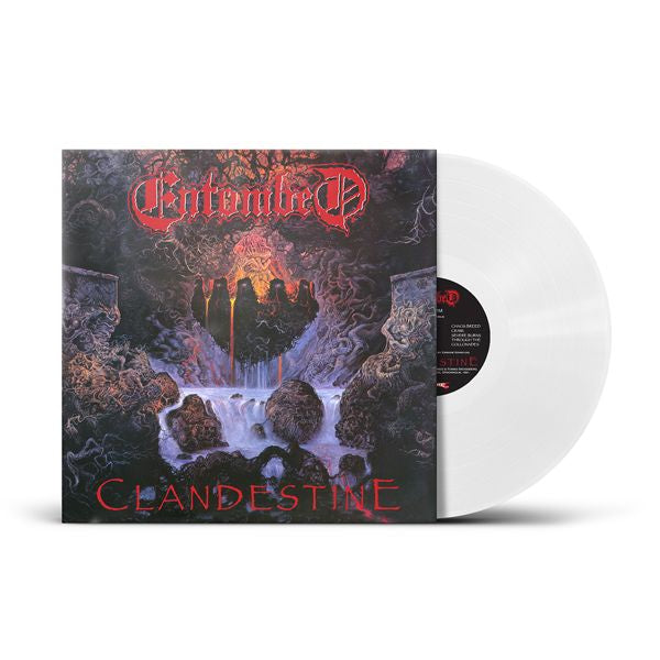 Entombed - Clandestine (Ltd. Ed. 2025 White vinyl reissue) - Vinyl - New