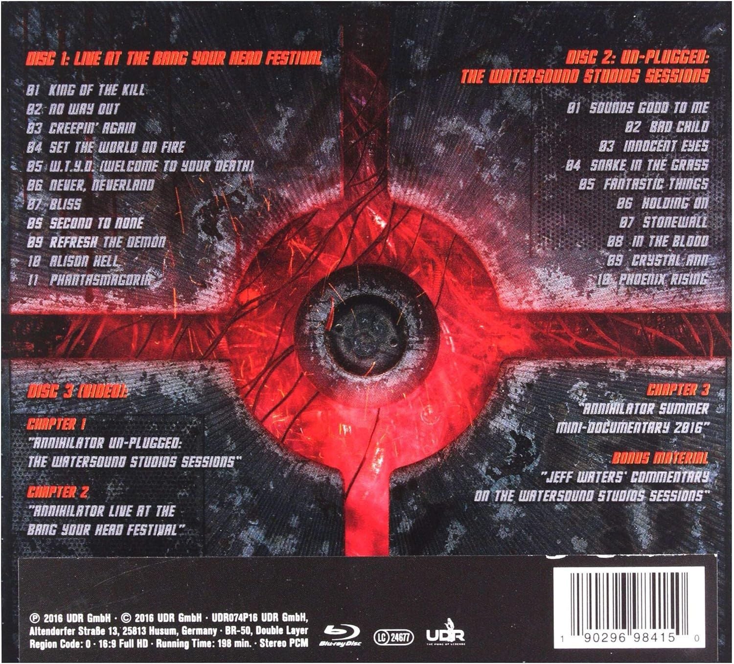 Annihilator - Triple Threat (2CD/Blu-Ray) (RA/B/C) - CD - New