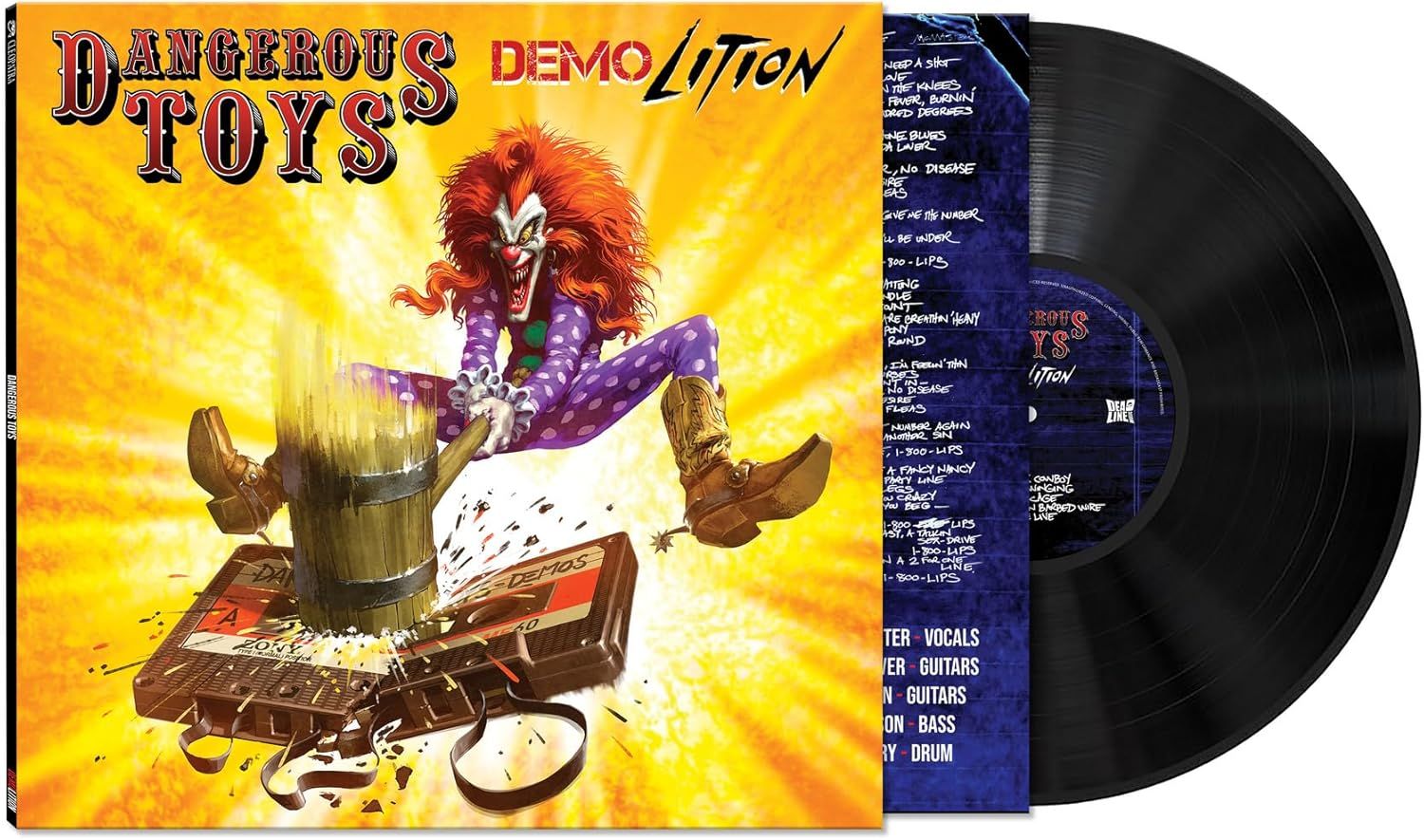 Dangerous Toys - Demolition (Ltd. Ed. Black vinyl) - Vinyl - New