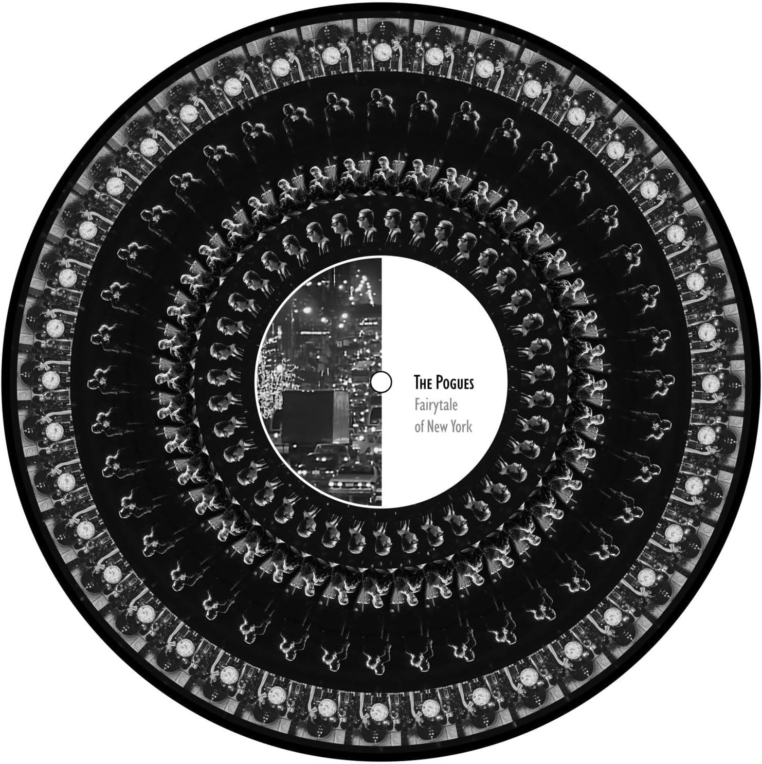 Pogues feat. Kirsty MacColl - Fairytale Of New York (2025 12" EP Zoetrope Picture Disc reissue) - Vinyl - New