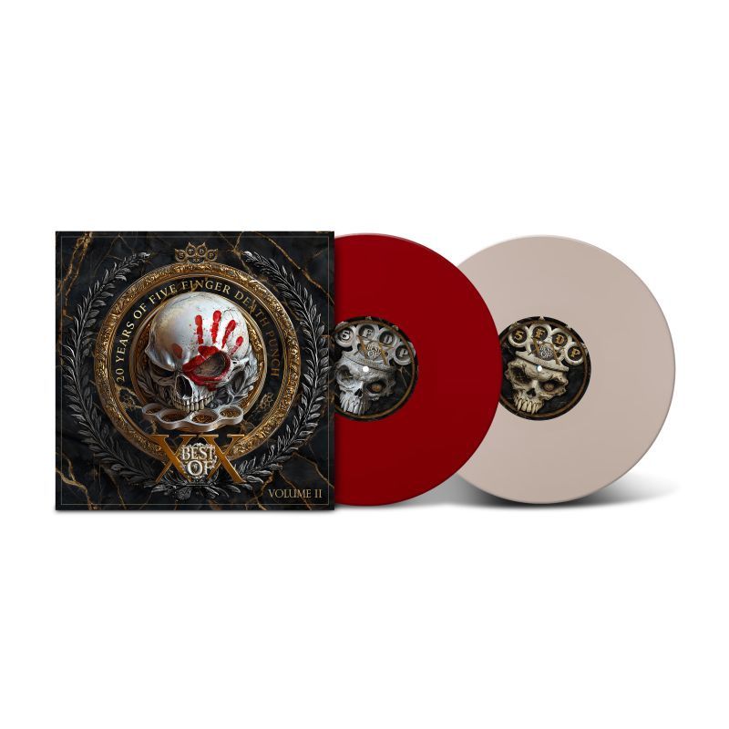 Five Finger Death Punch - 20 Years Of Five Finger Death Punch: Best Of Volume II (2LP Indie Exclusive Special Bone & Blood vinyl gatefold) - Vinyl - New