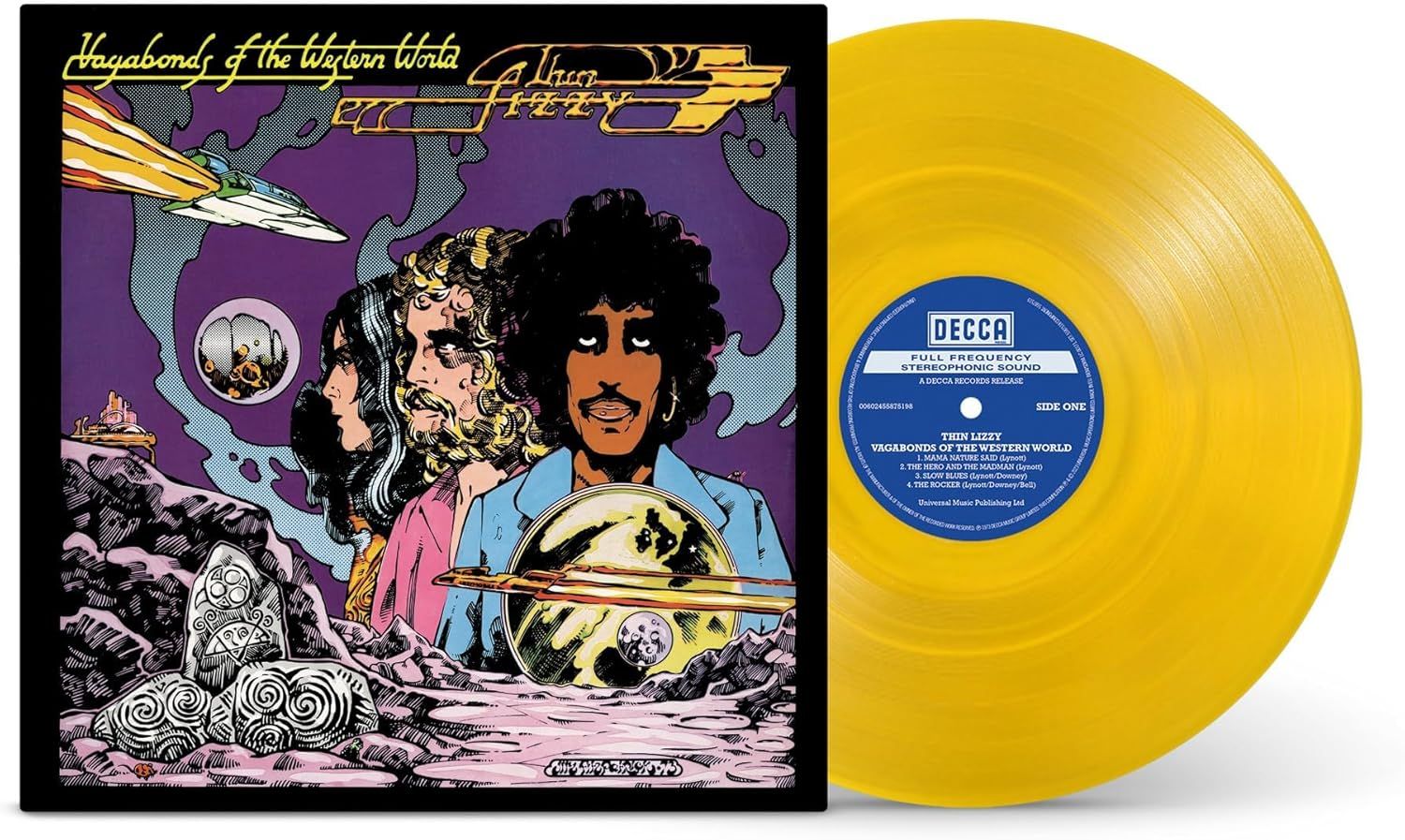 Thin Lizzy - Vagabonds Of The Western World (2023 Transparent Yellow vinyl reissue) - Vinyl - New