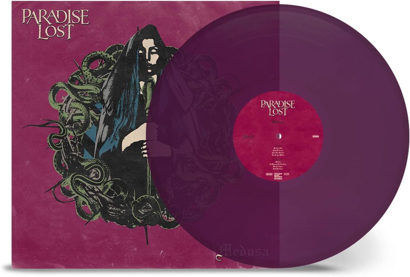Paradise Lost - Medusa (Transparent Violet Gatefold) - Vinyl - New