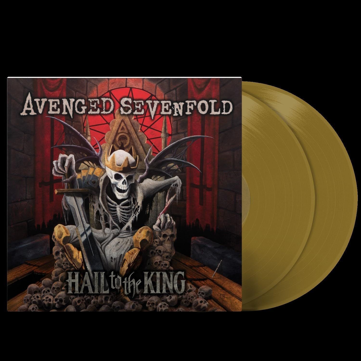 Avenged Sevenfold - Hail To The King (Ltd. 10th Anniversary Ed. 2023 2LP Gold vinyl gatefold reissue) - Vinyl - New