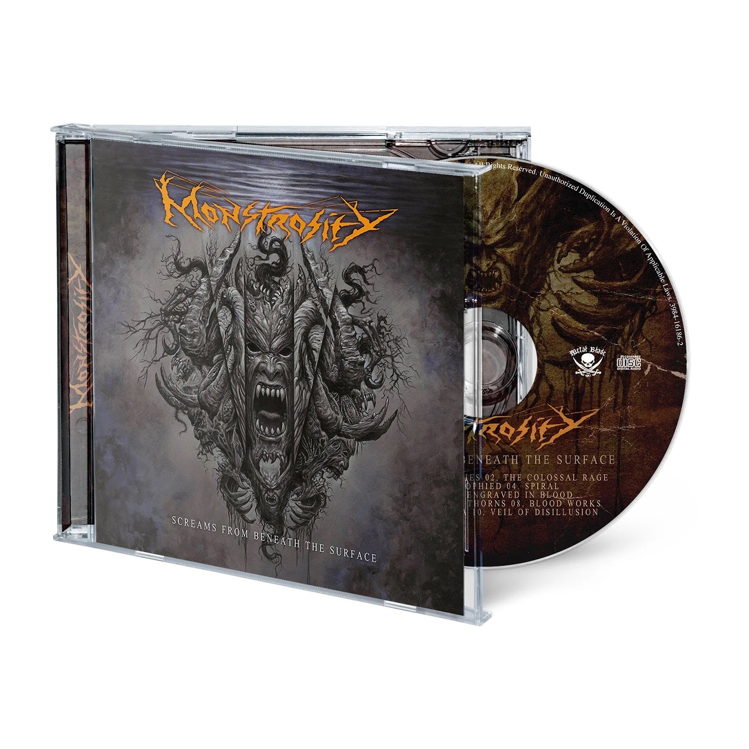 Monstrosity - Screams From Beneath The Surface - CD - New - PRE-ORDER