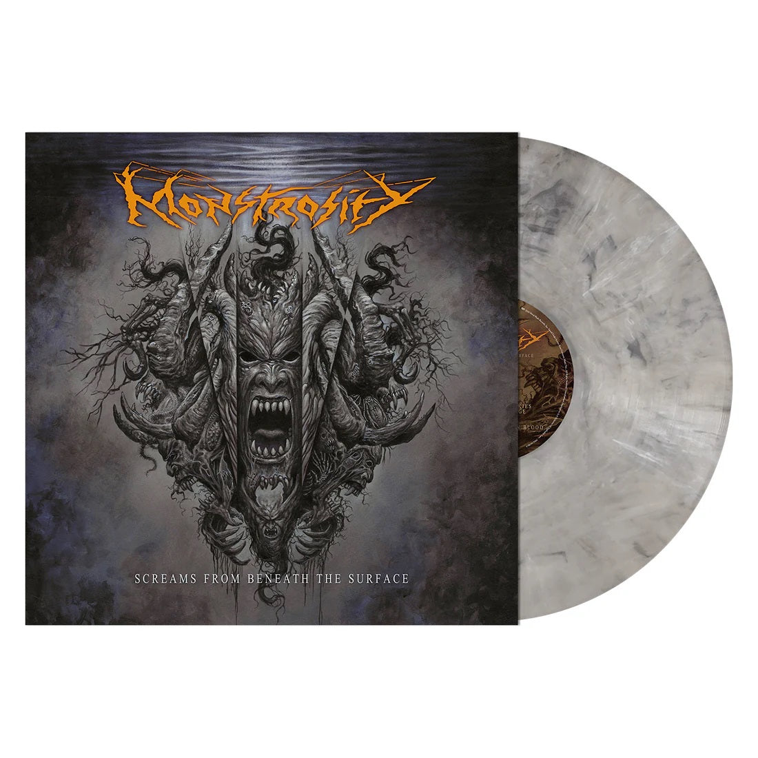Monstrosity - Screams From Beneath The Surface (Gray Marbled vinyl) - Vinyl - New - PRE-ORDER