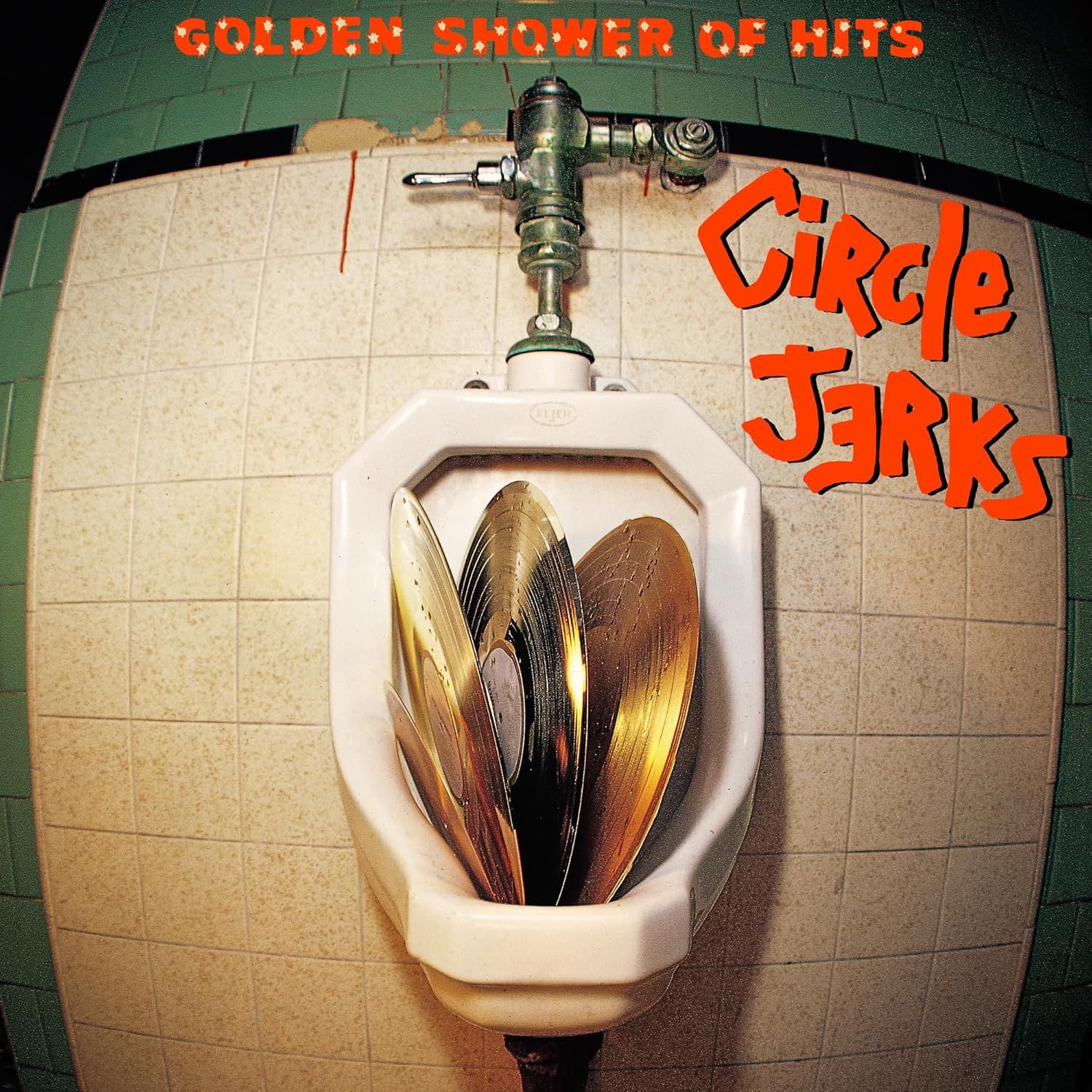 Circle Jerks - Golden Shower Of Hits (2025 Transparent Yellow vinyl remastered reissue) - Vinyl - New
