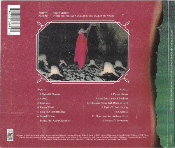 Night Verses - Every Sound Has A Color In The Valley Of Night - CD - New