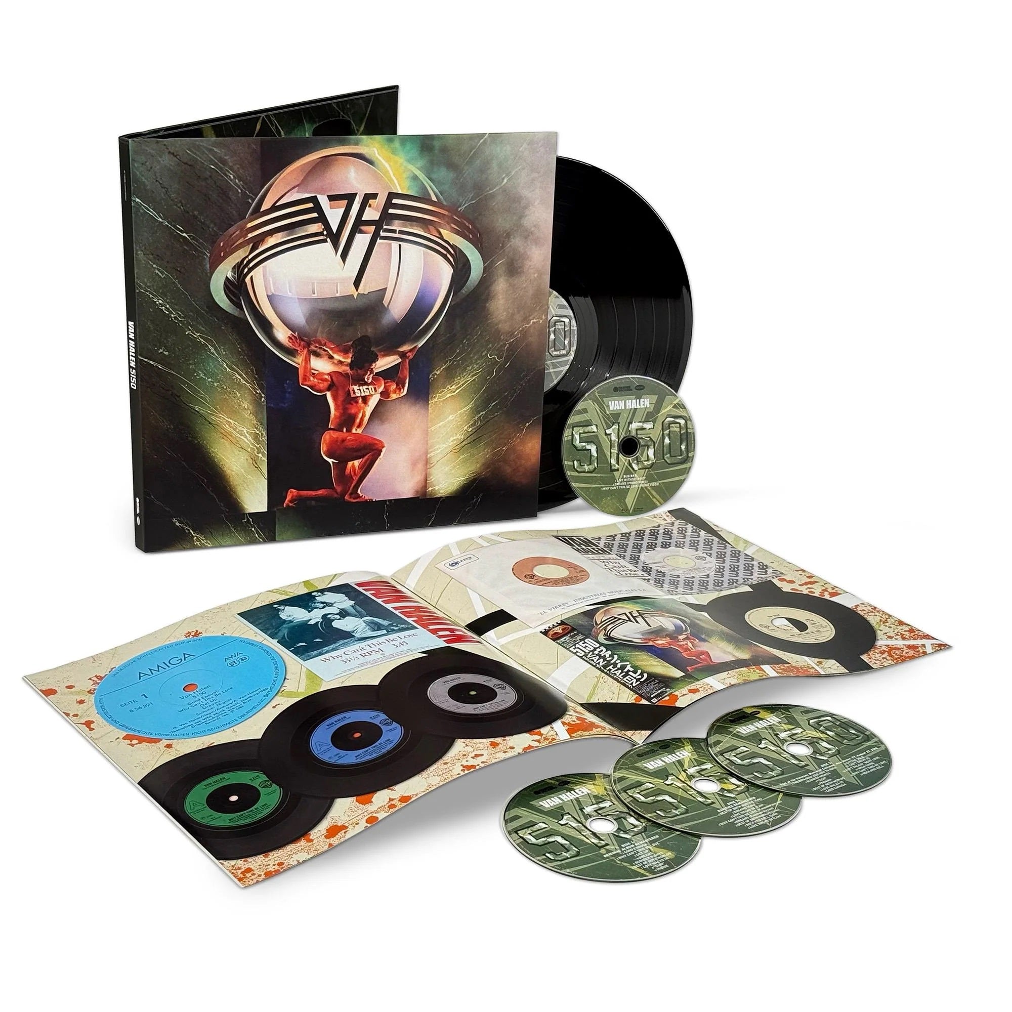 Van Halen - 5150 (40th Anniversary Super Deluxe LP/3CD/Blu-Ray Edition) - Vinyl - New - PRE-ORDER