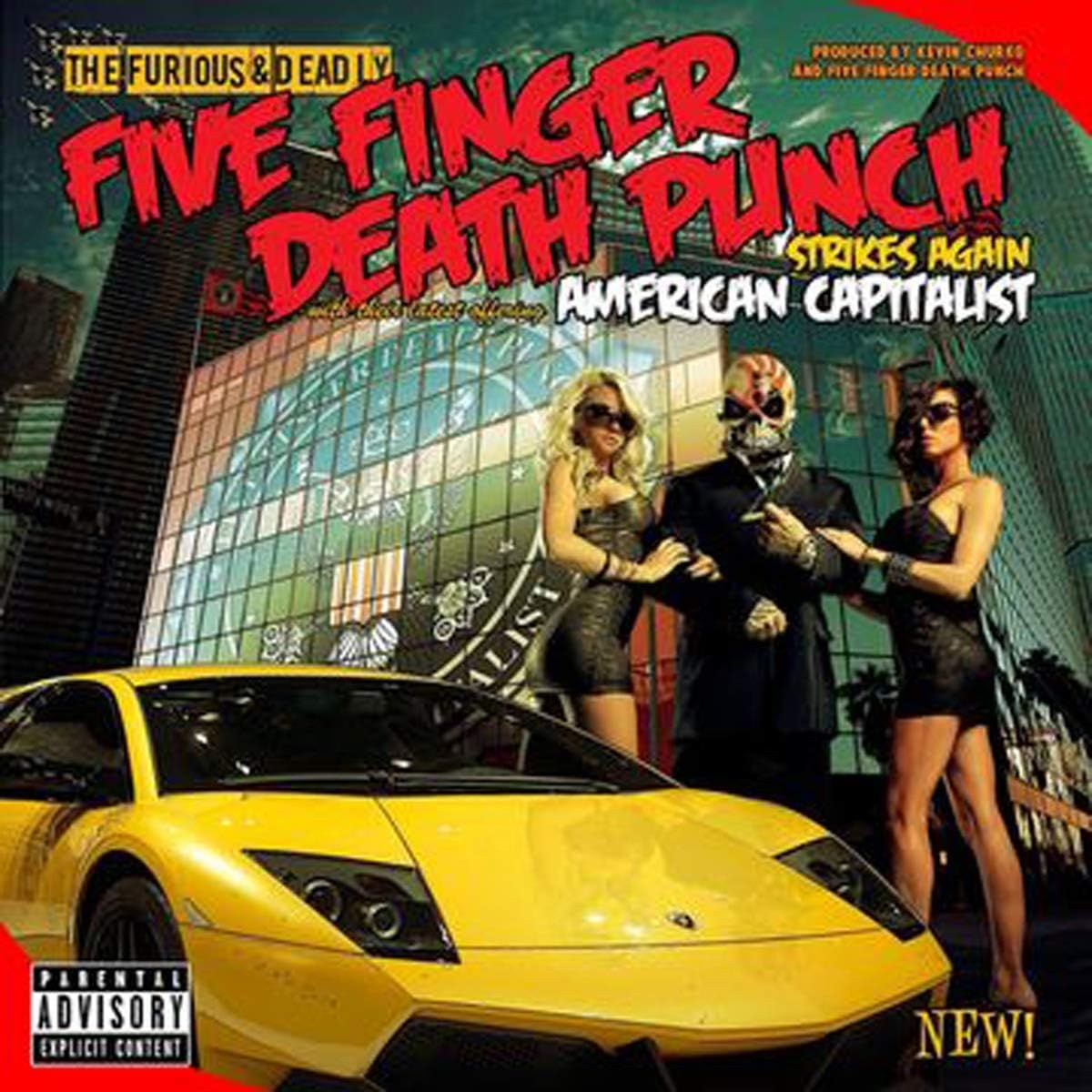 Five Finger Death Punch - American Capitalist (gatefold) - Vinyl - New