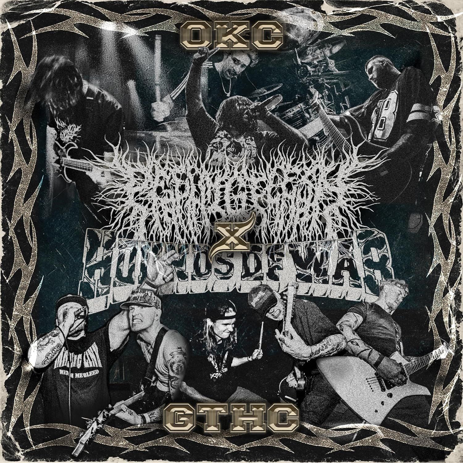 Peeling Flesh/Hounds Of War - OKC X GTHC (Split EP) - CD - New