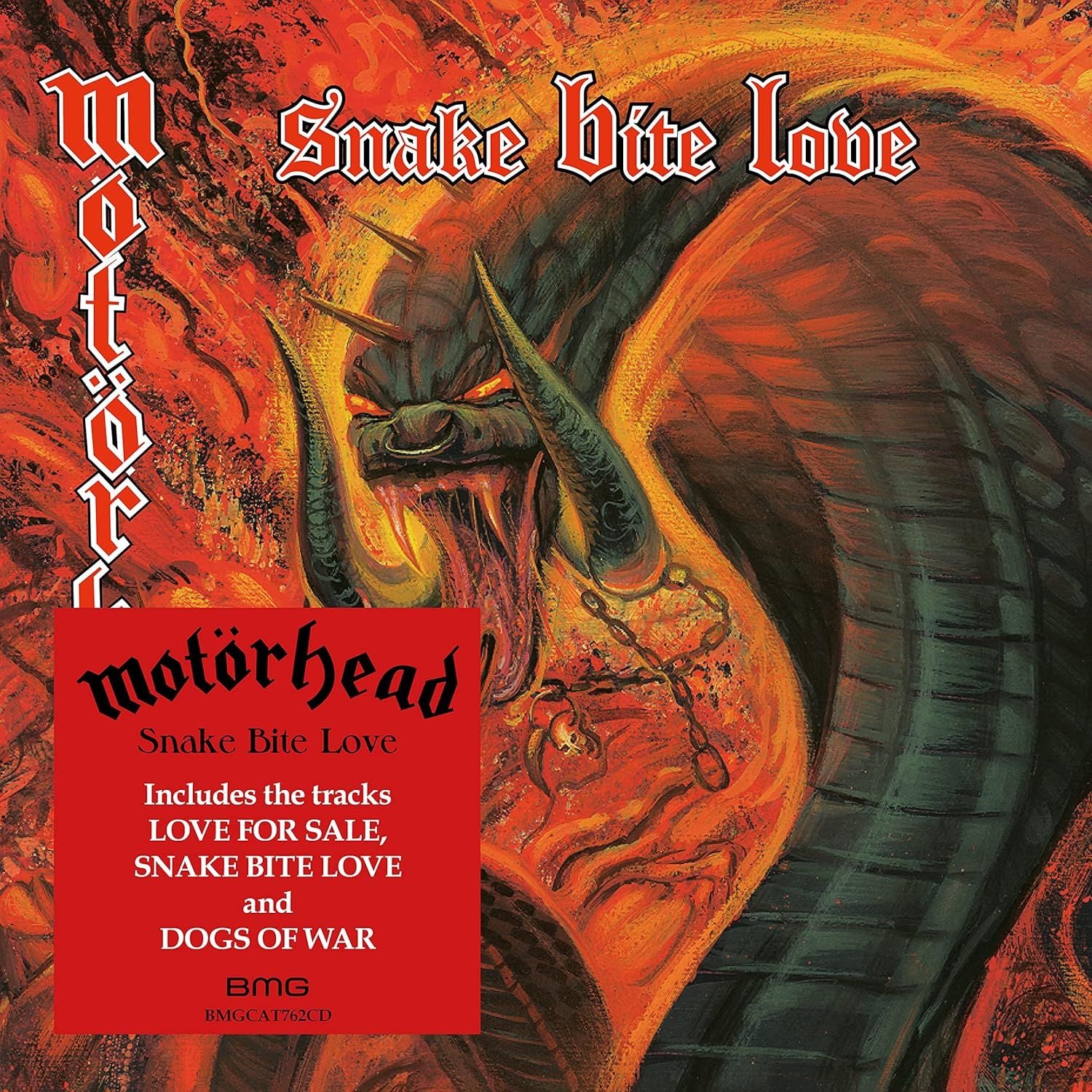 Motorhead - Snake Bite Love (2023 digipak reissue) - CD - New