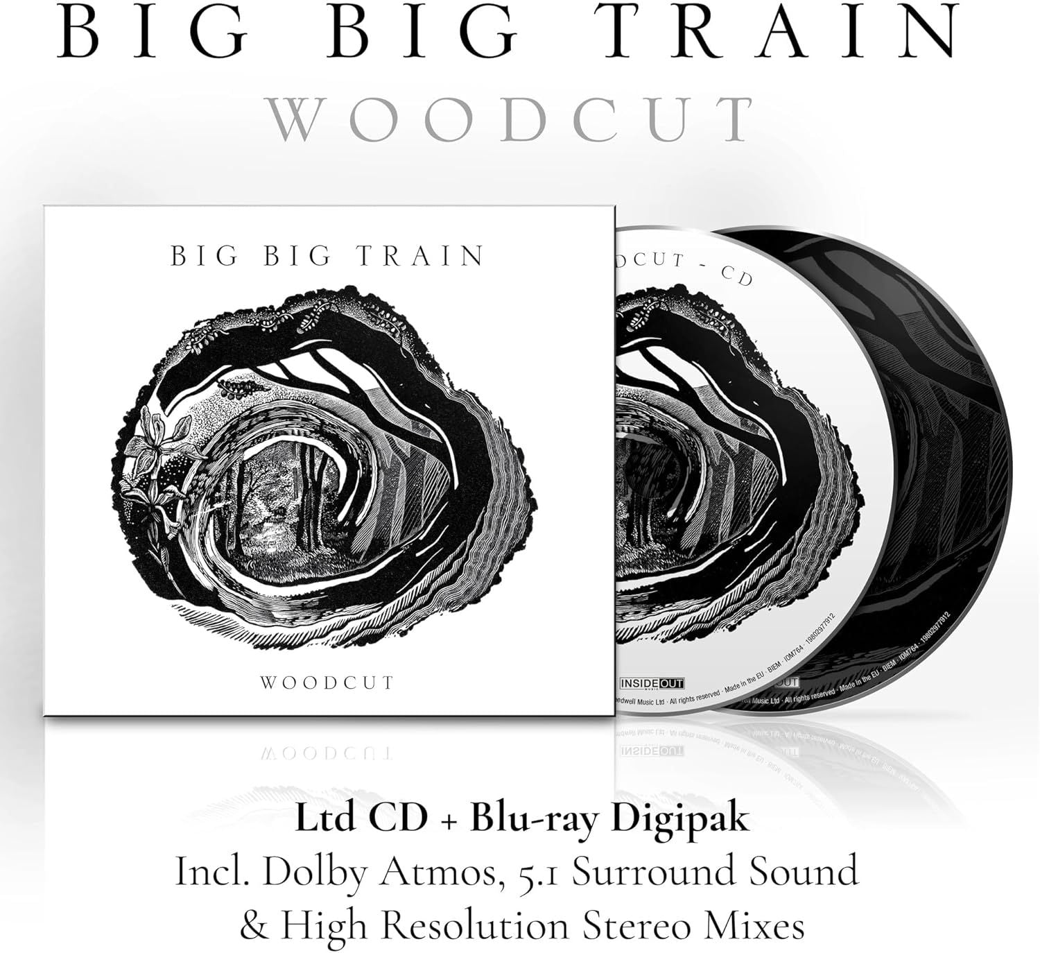 Big Big Train - Woodcut (Ltd. Ed. CD/Blu-Ray digipak) (U.S.) (RA/B/C) - CD - New