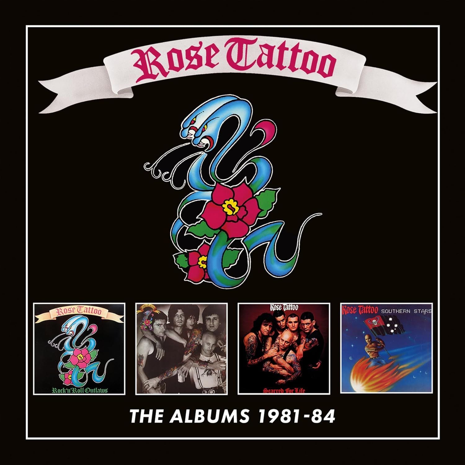 2CD！ローズ・タトゥーROSE TATTOO & SOUTHERN STARS Rose Tattoo - Albums 1981-84, The (Rock 'N' Roll Outlaws/Assault & Bat