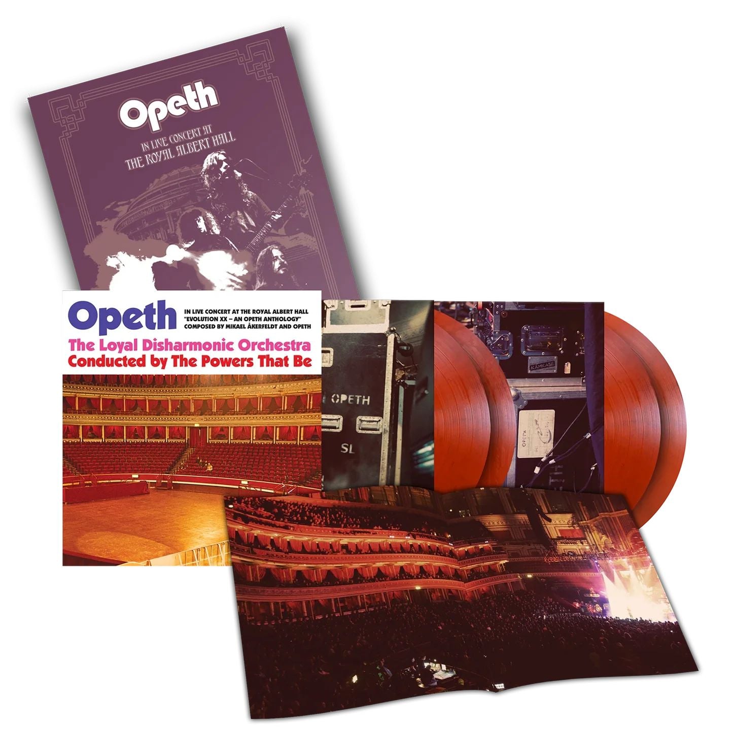 Opeth - In Live Concert At The Royal Albert Hall (Ltd. Ed. 2026 180g 4LP Red & Black Marbled vinyl box set reissue - numbered ed. of 3500) - Vinyl - New