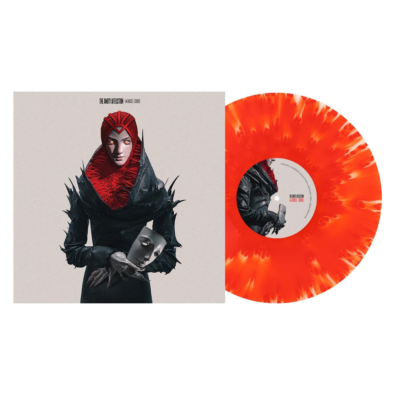 Amity Affliction - House Of Cards (Cloudy Blood Red vinyl) - Vinyl - New - PRE-ORDER