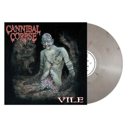 Cannibal Corpse - Vile (2026 Grey with Red Streaks vinyl reissue) - Vinyl - New - PRE-ORDER