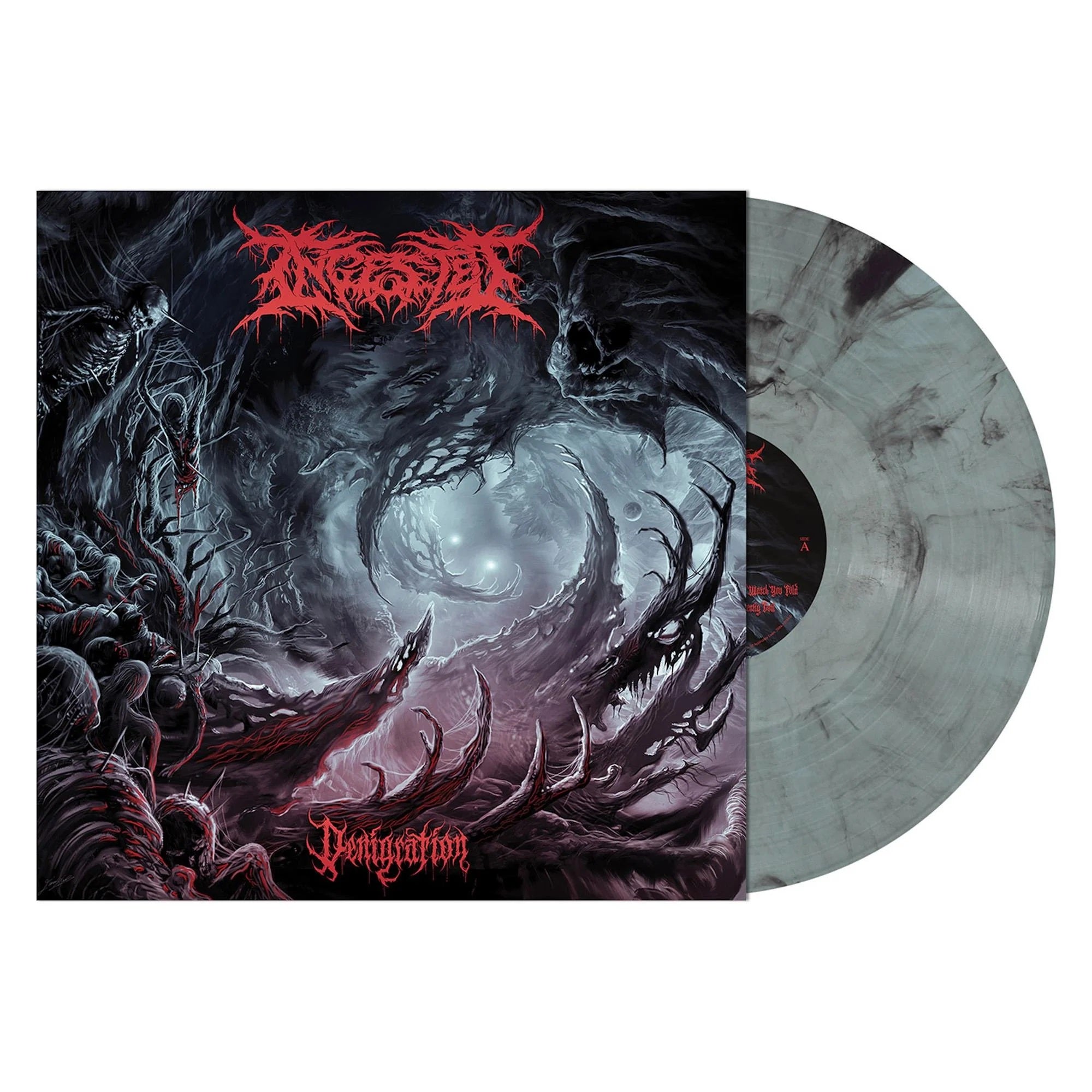 Ingested - Denigration (Electric Blue Smoke vinyl) - Vinyl - New - PRE-ORDER