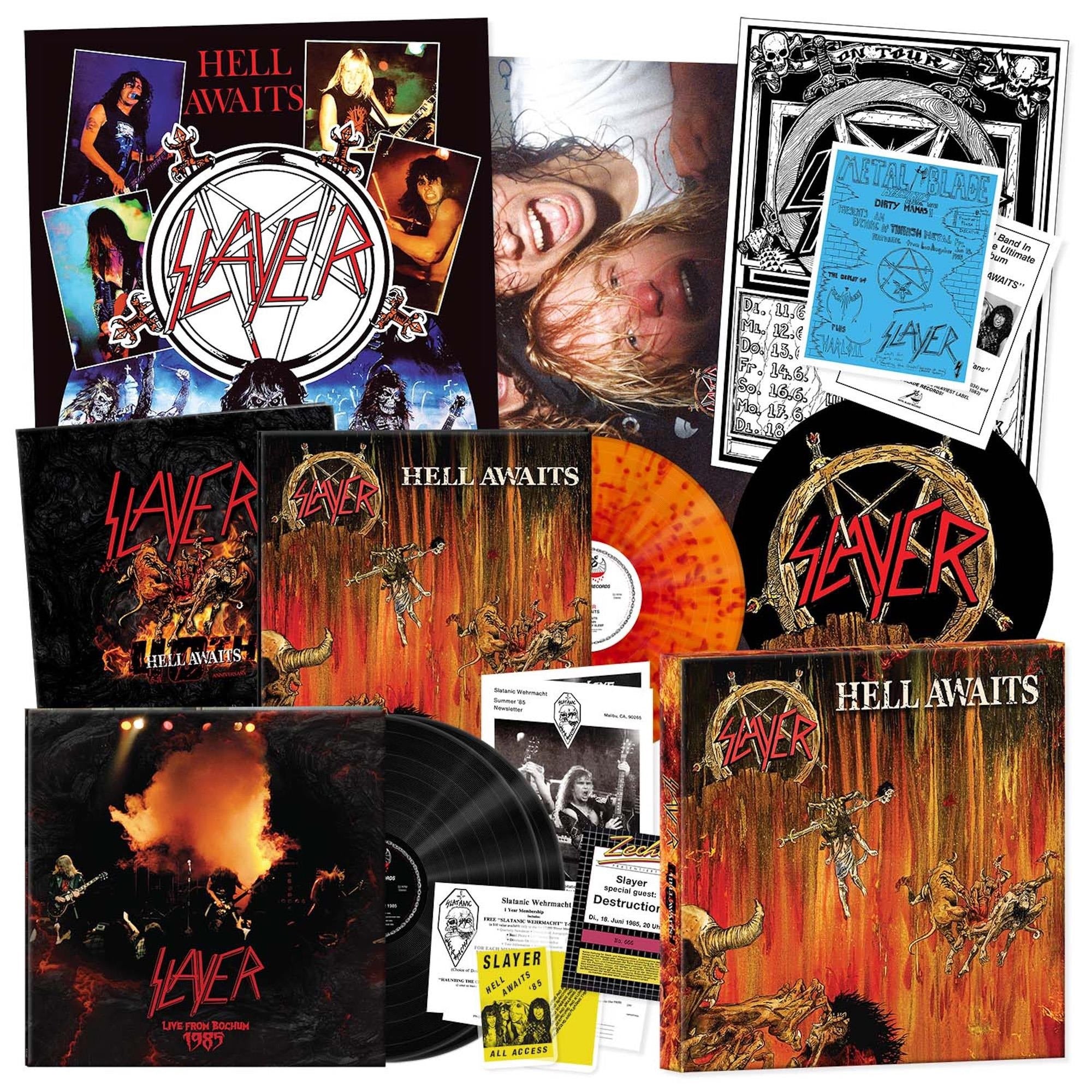 Slayer - Hell Awaits (40th Anniversary Ed. 3LP Box Set reissue) - Vinyl - New - PRE-ORDER