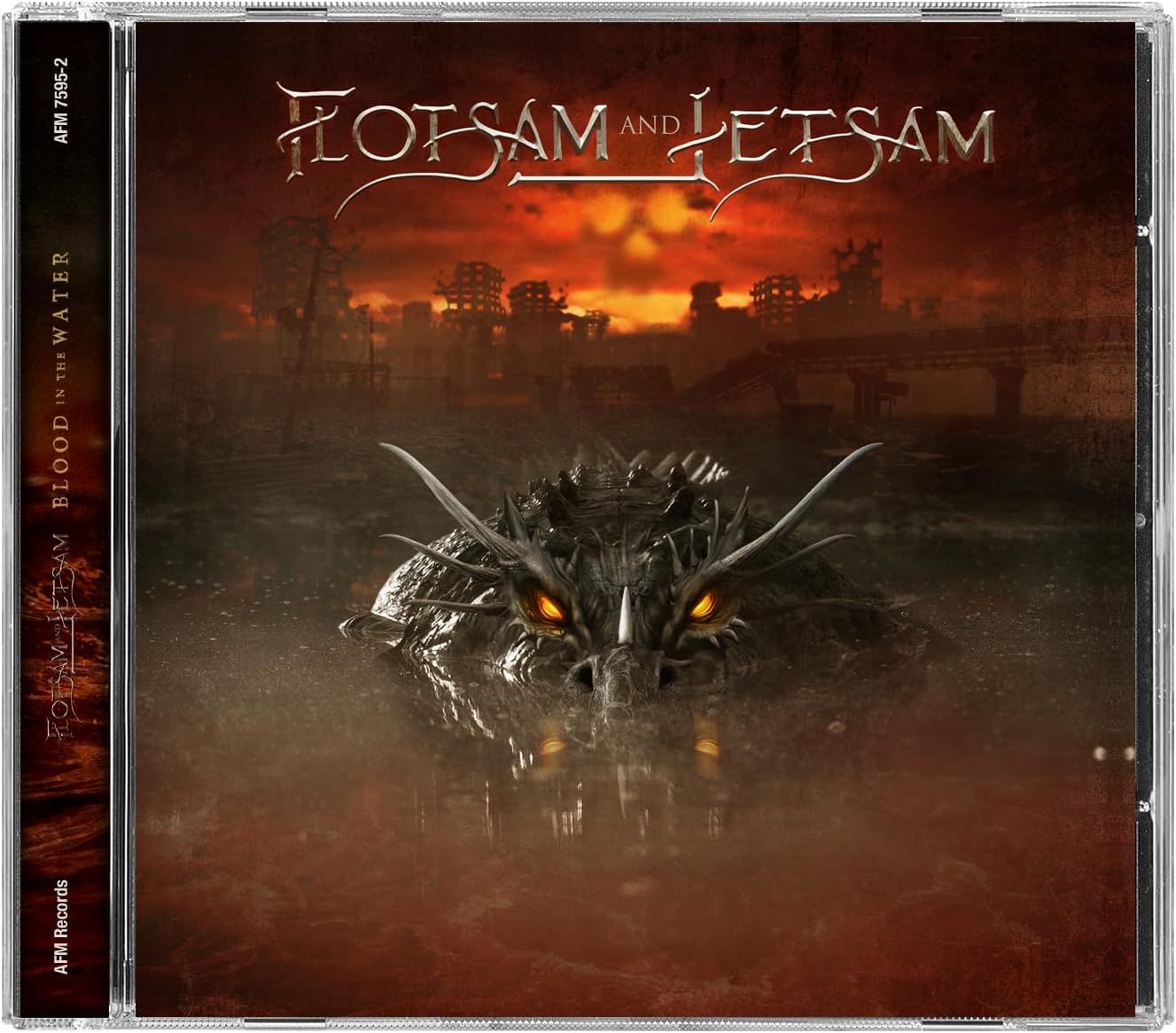 Flotsam And Jetsam - Blood In The Water (2026 jewel case reissue) - CD - New