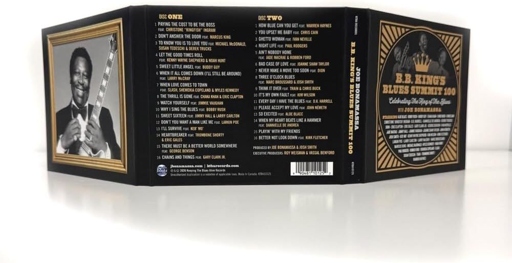 Bonamassa, Joe - B.B. King's Blues Summit 100 (2CD hardbook) - CD - New