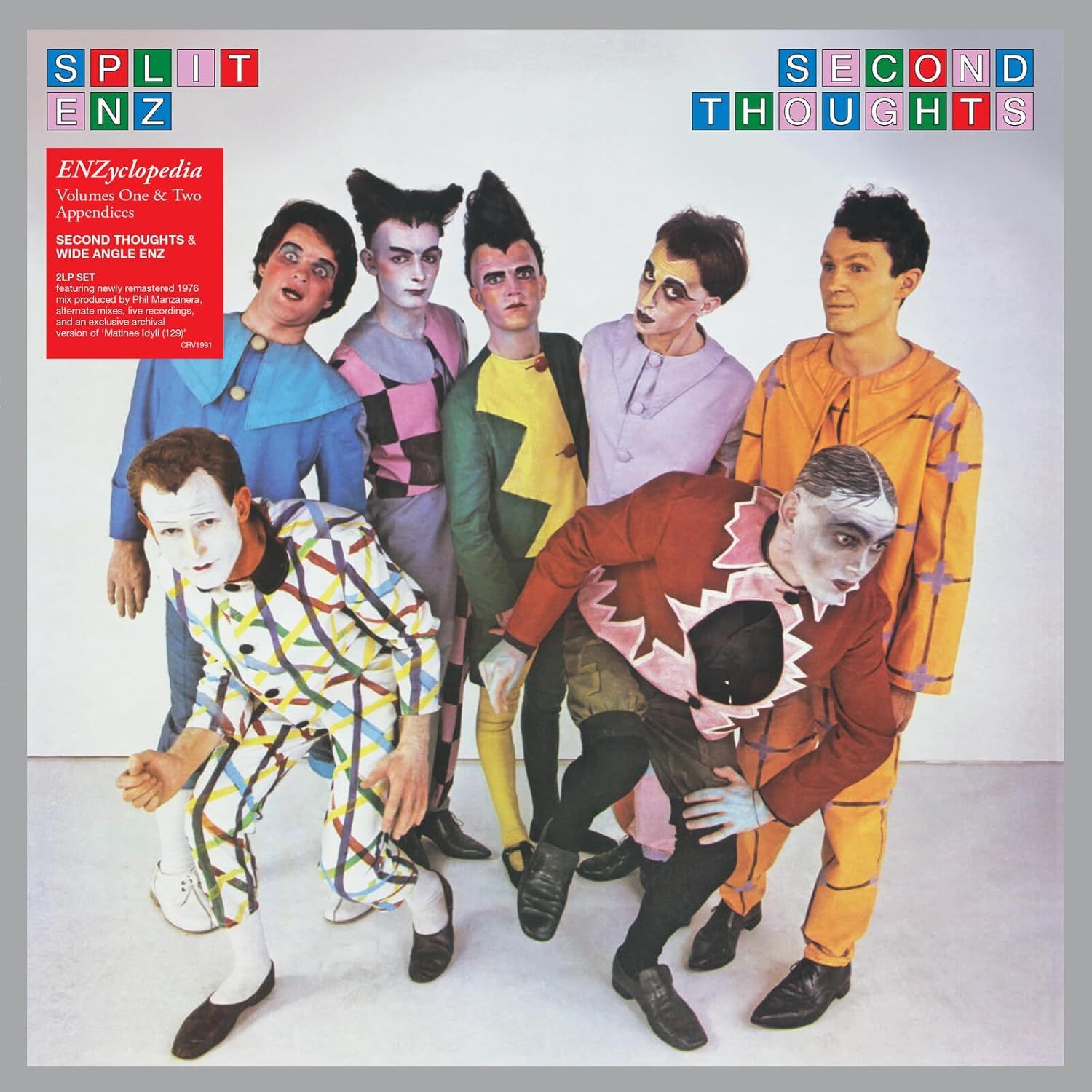 Split Enz - ENZyclopedia: Volumes One & Two Appendices - Second Thoughts & Wide Angel Enz (2LP remastered) - Vinyl - New
