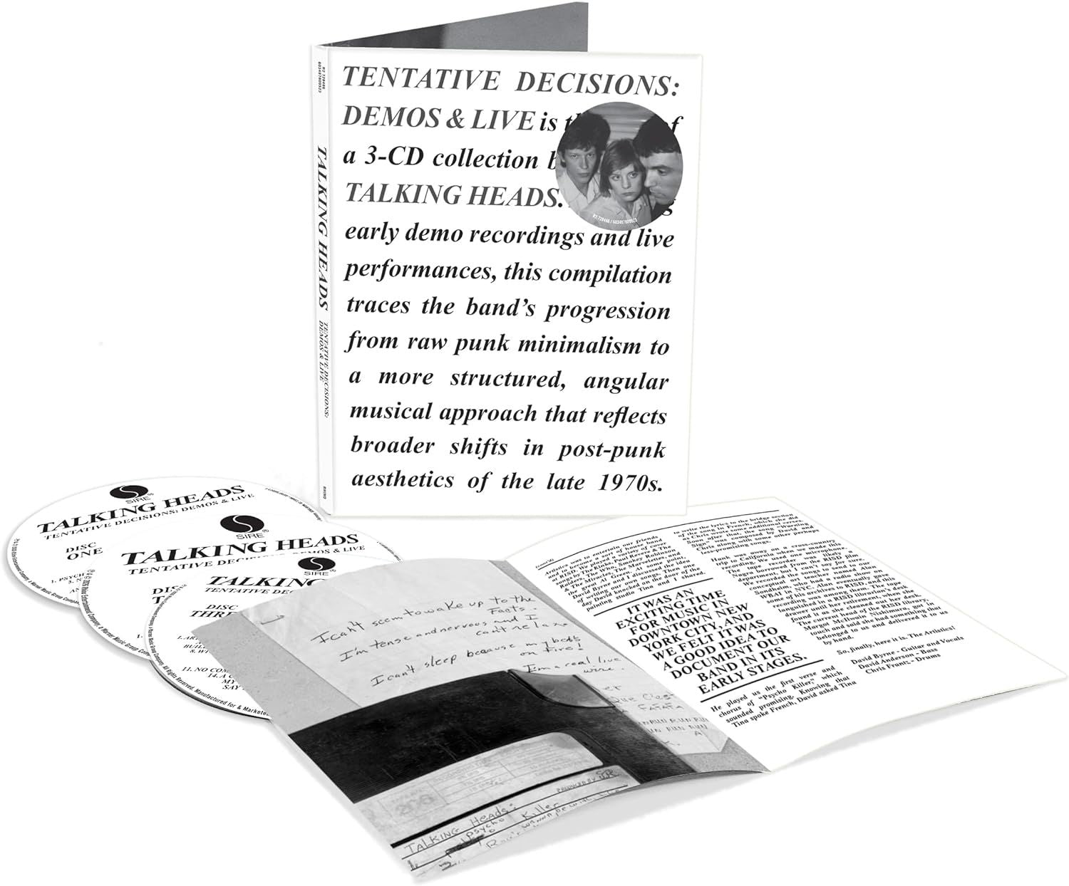 Talking Heads - Tentative Decisions: Demos & Live (3CD Box Set) - CD - New