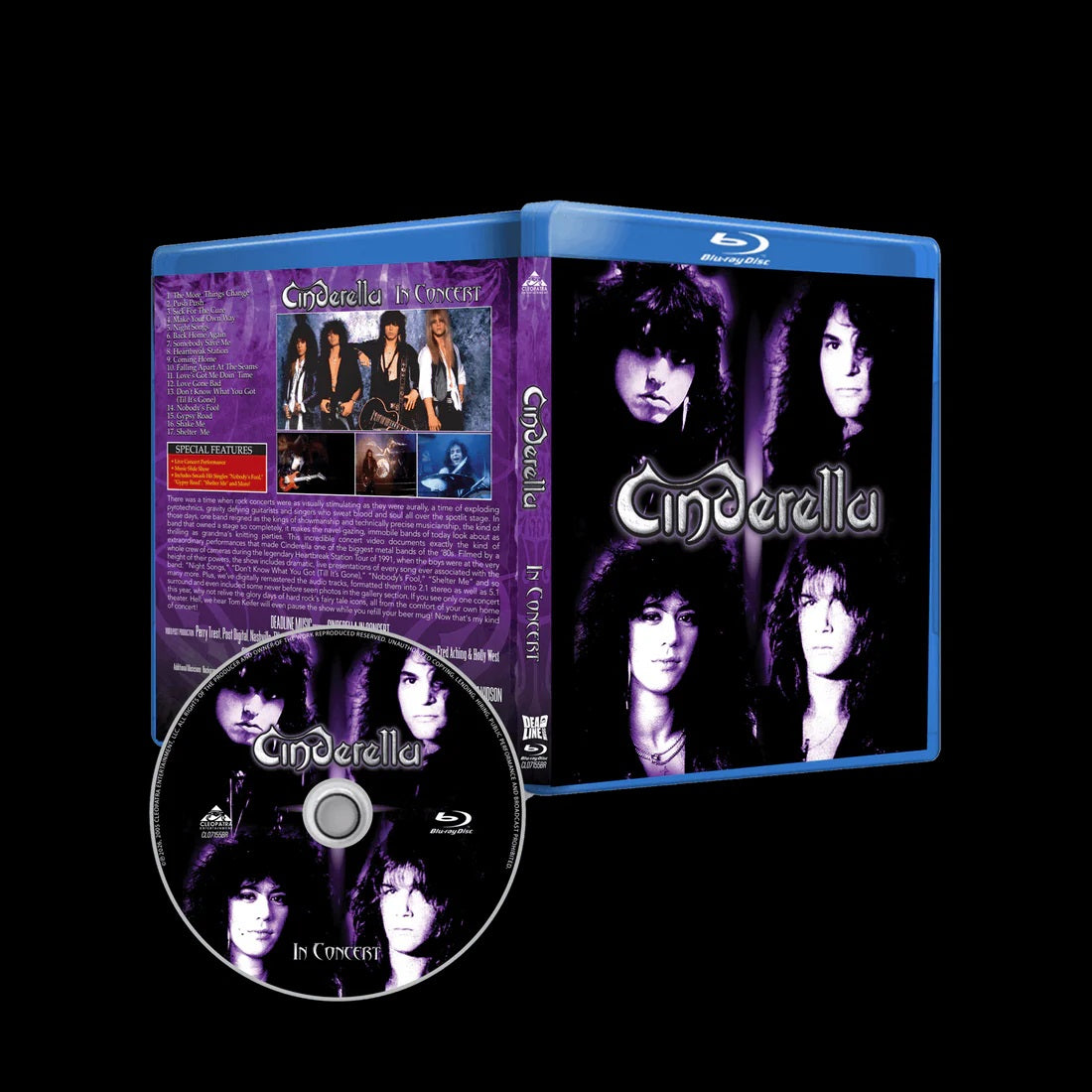 Cinderella - In Concert (2026 Blu-Ray reissue) (RA/B/C) - Blu-Ray - Music
