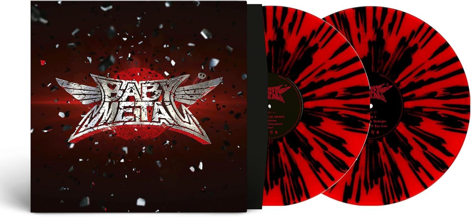 Babymetal - Babymetal (2025 2LP Red & Black Splatter vinyl gatefold reissue) - Vinyl - New