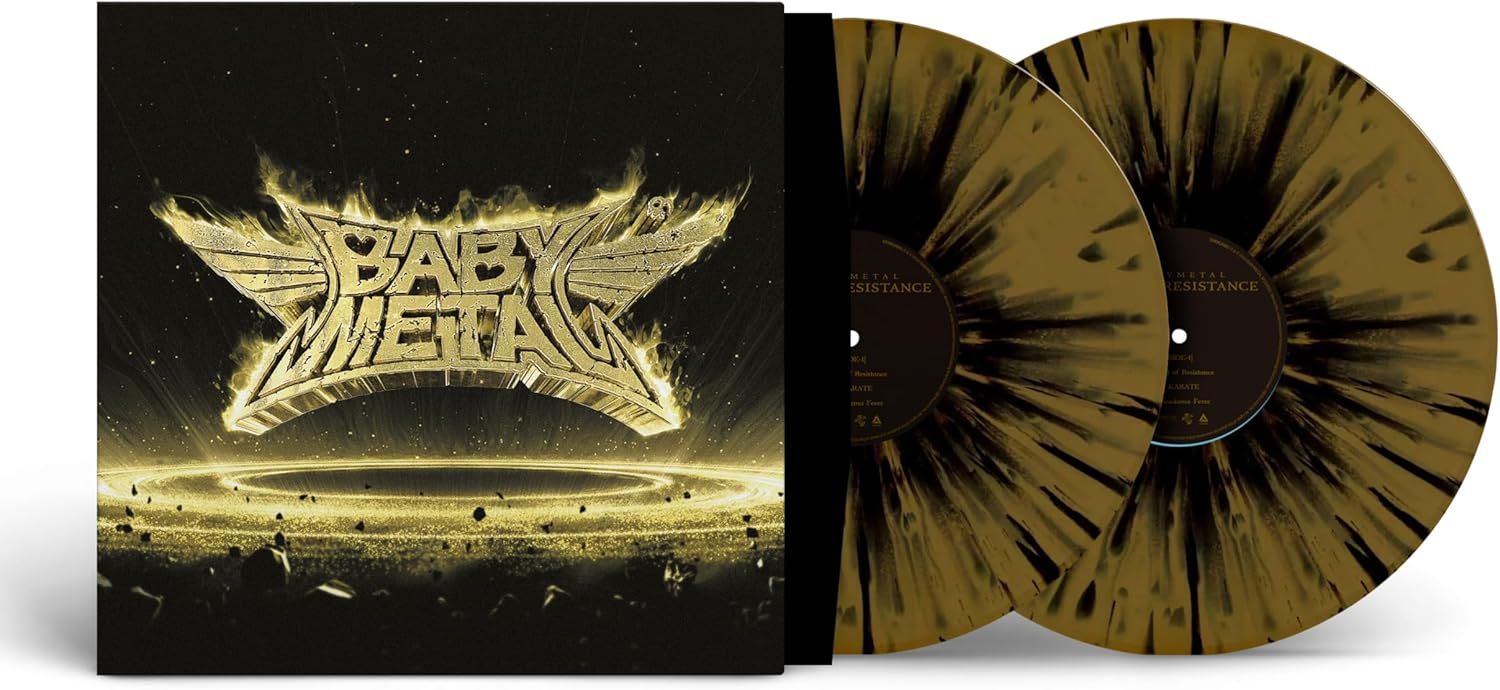 Babymetal - Metal Resistance (2025 2LP Gold & Black Splatter vinyl reissue) - Vinyl - New